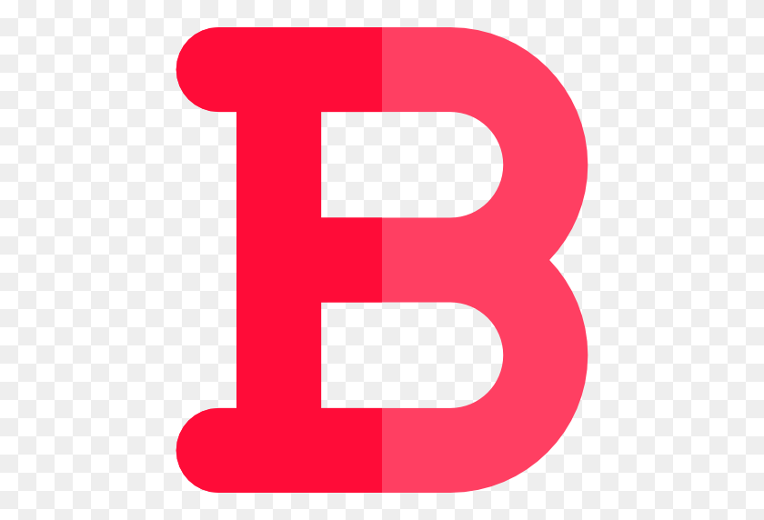 512x512 Буква B, Логотип, Значок Логотипа Веб-Сайта - Буква B В Png