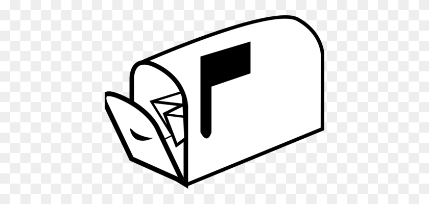 430x340 Letter Box Mail Coloring Book Post Box Post Office - Pen Pal Clipart