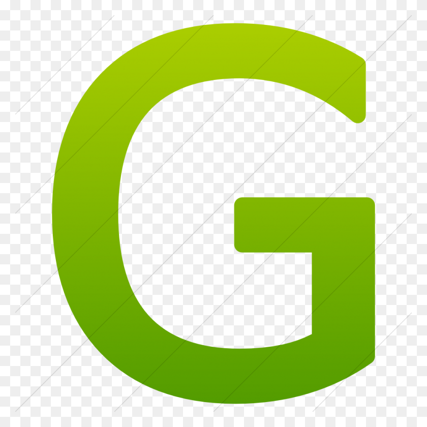 1024x1024 Letter G Icons - G PNG
