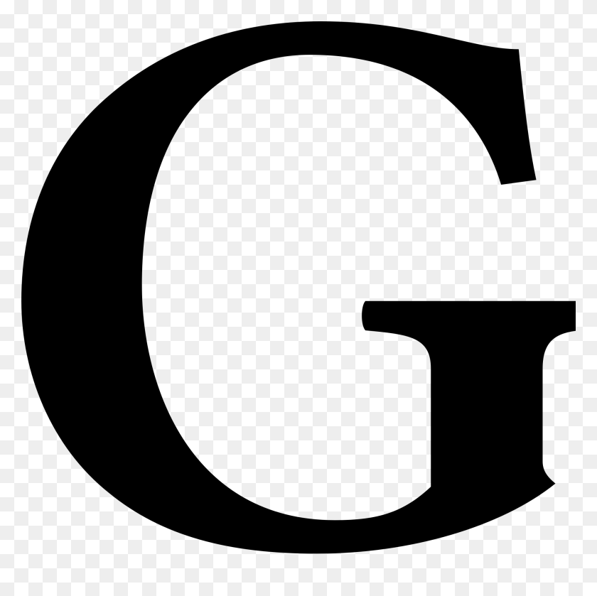 2000x2000 Letter G Png - Gucci PNG