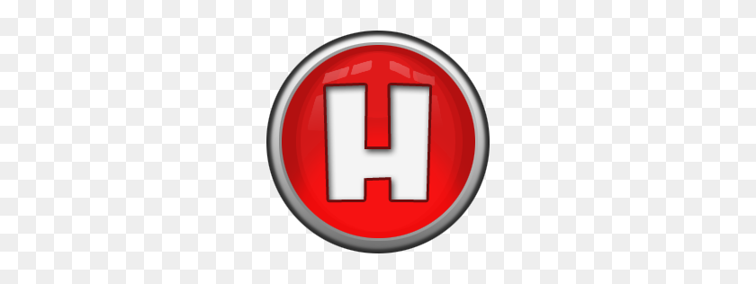 256x256 Значок Буква H Красная Сфера Алфавит Iconset Архив Значков - Логотип H Png