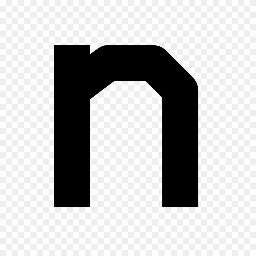 1600x1600 Letter N Icon - N PNG