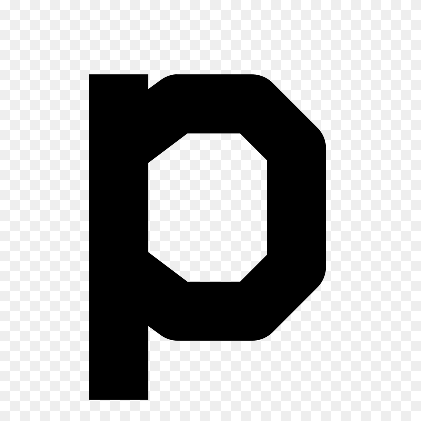 1600x1600 Letter P Icon - Letter P PNG