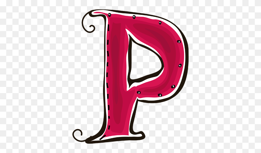 374x433 Letter P Image Group - P PNG