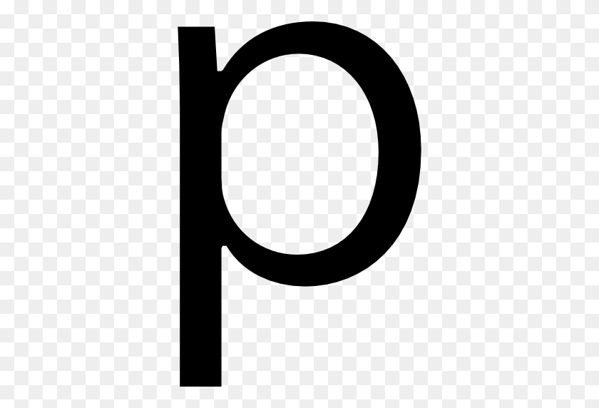512x512 Letter P Symbol - P PNG