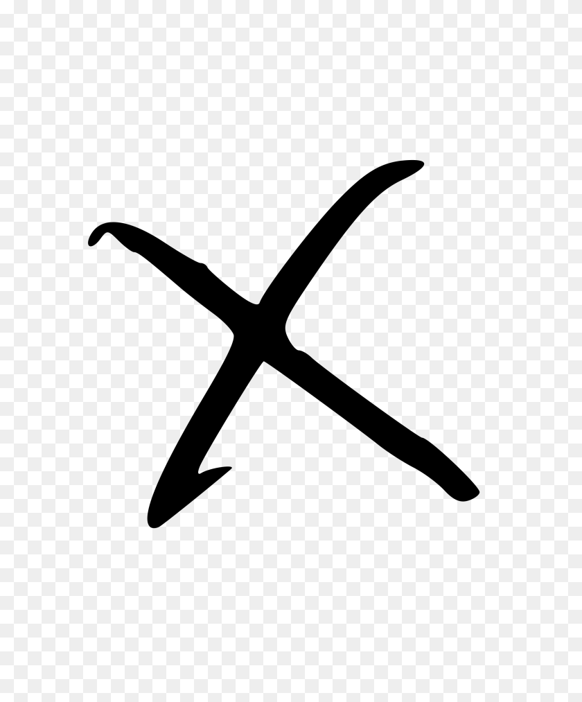 2400x2935 Letter X Or Multiply Icons Png - X Mark PNG