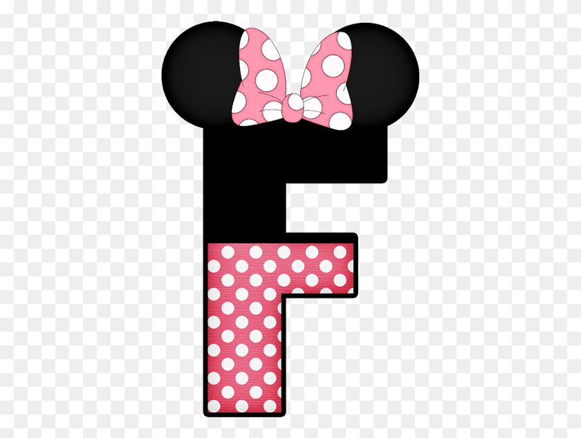 374x574 Letters Numbers Alphabet - Minnie Mouse Face Clipart