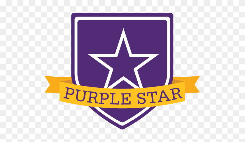 565x429 Lexington Local Schools Earns Purple Star Recognition - Purple Star PNG