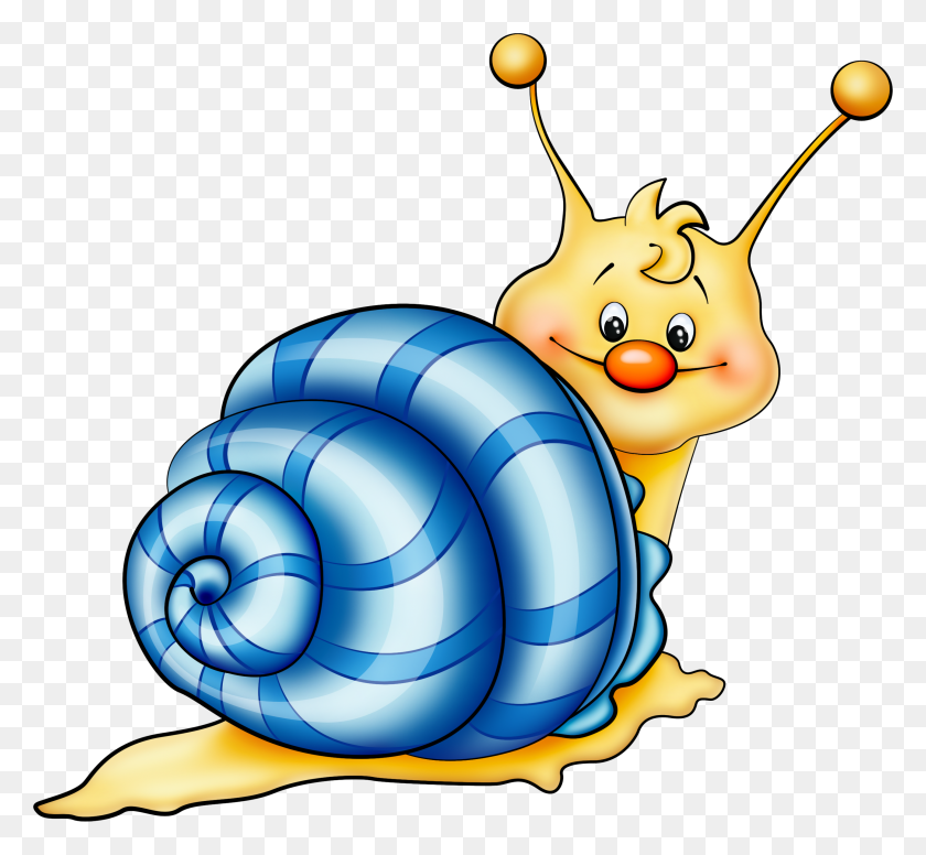 2585x2376 Liagushki Snail, Cartoon - Snail Clipart