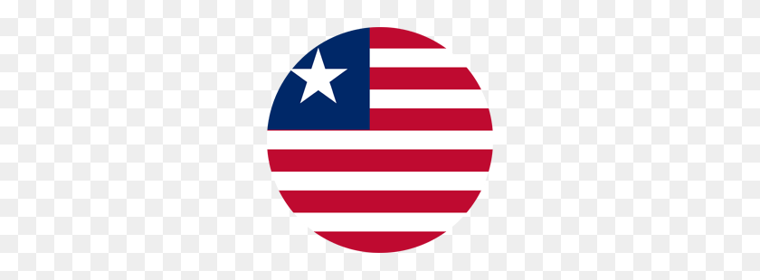 250x250 Liberia Flag Clipart - Flag Clip Art Free