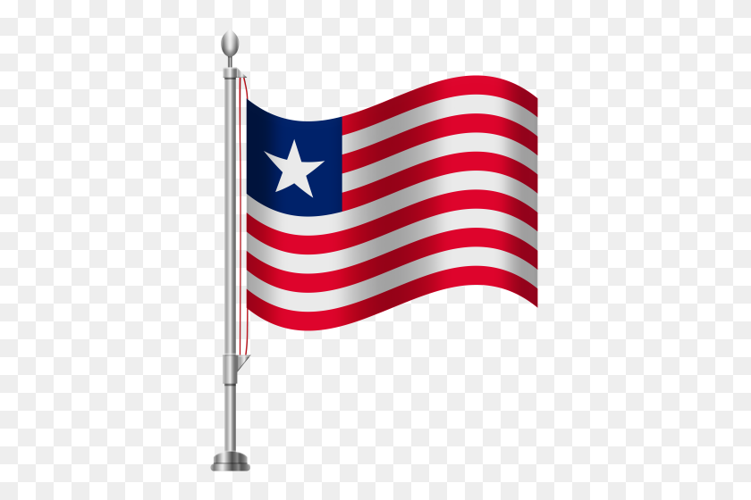 384x500 Флаг Либерии Png Клипартлоги Флаг Либерии - День Ветеранов Изображения Клипарт