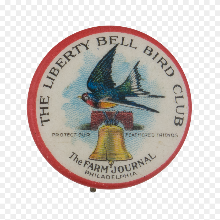 1000x1005 Liberty Bell Bird Club Busy Beaver Button Museum - Liberty Bell Png