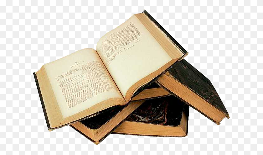 633x434 Library - Old Book PNG