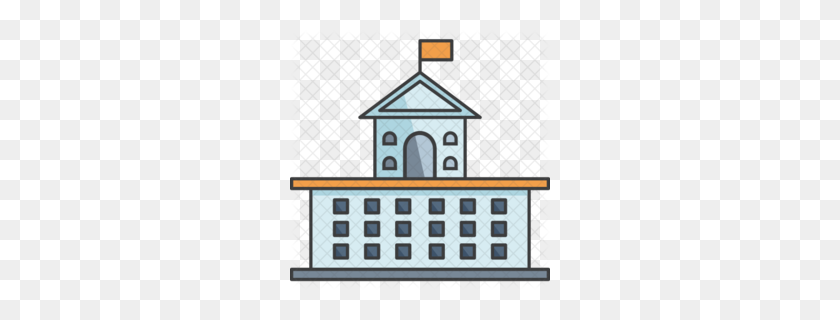 260x260 Library Building Clipart - Playhouse Clipart