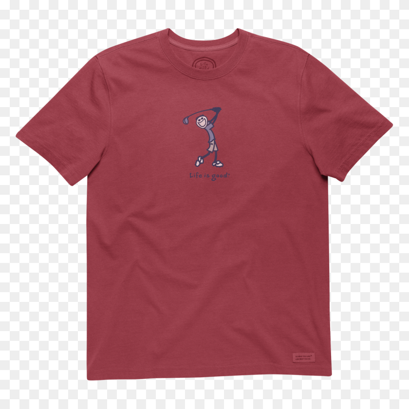 1200x1200 La Vida Es Buena Camiseta De Trituradora De Golf Go Long Para Hombre - Camiseta De Golf Png