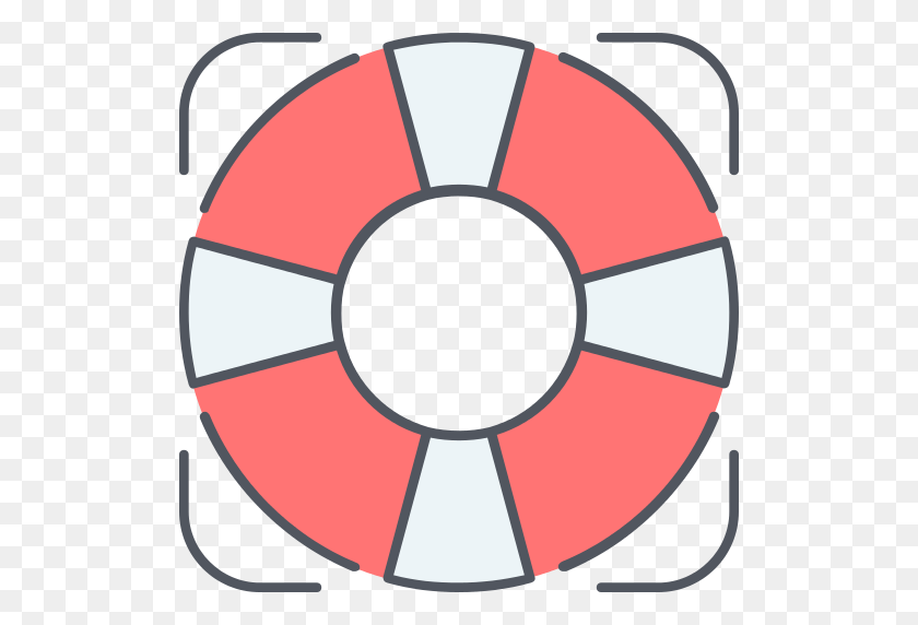 512x512 Lifesaver Lifebuoy Png Icon - Lifesaver PNG
