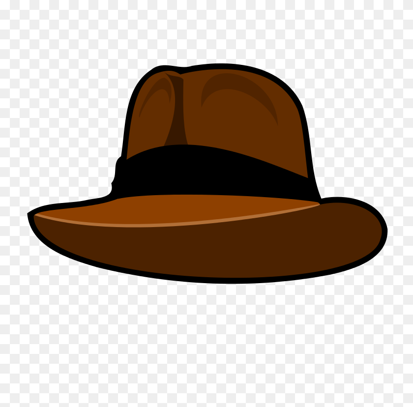 768x768 Sombrero De Aventurero Liftarn - Indiana Jones Clipart