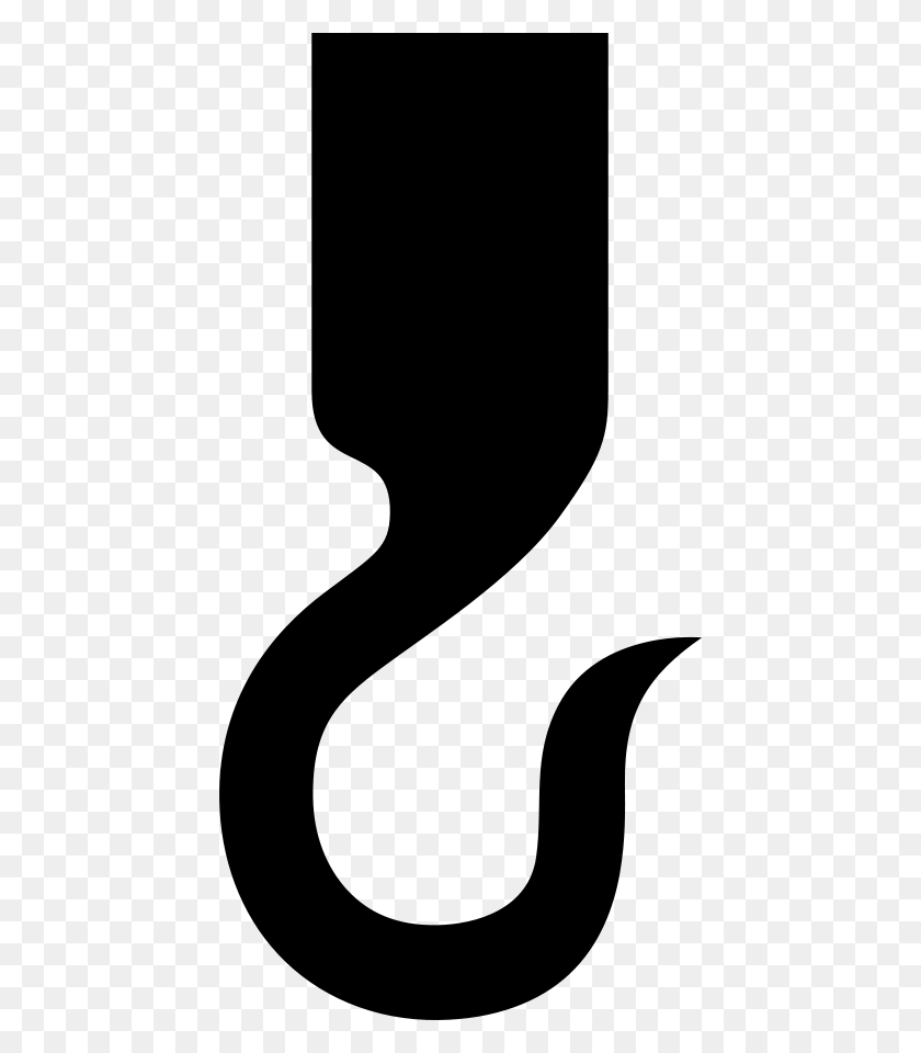 440x900 Lifting Hook Png Large Size - Hook PNG