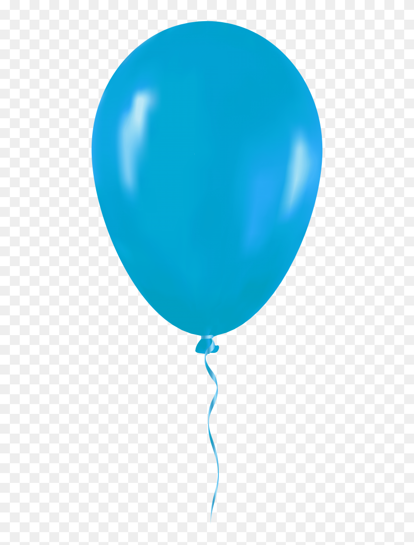 480x1046 Light Blue Balloon Png - Light Glare PNG