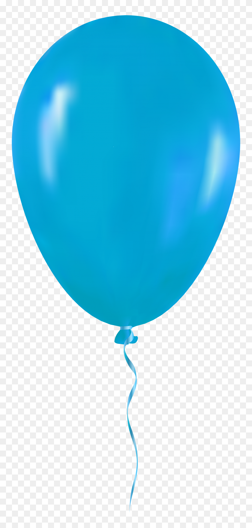 3673x8000 Light Blue Balloon Png Clip Art - White Balloons PNG