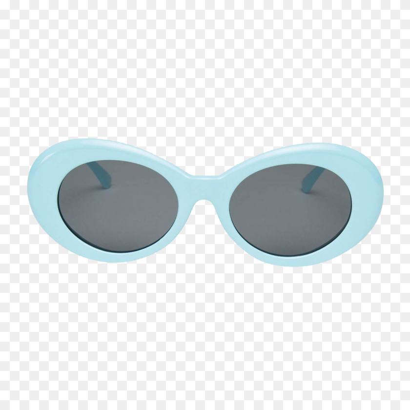 1060x1060 Gafas Clout Azul Claro - Gafas Clout Png