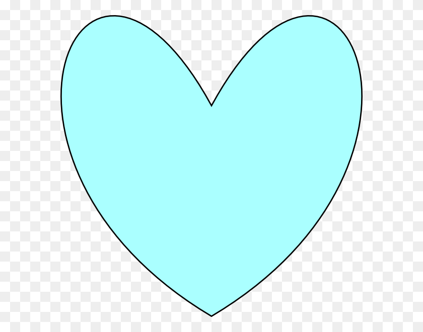 600x600 Голубое Сердце Картинки Скачать - Сердце Клипарт Png