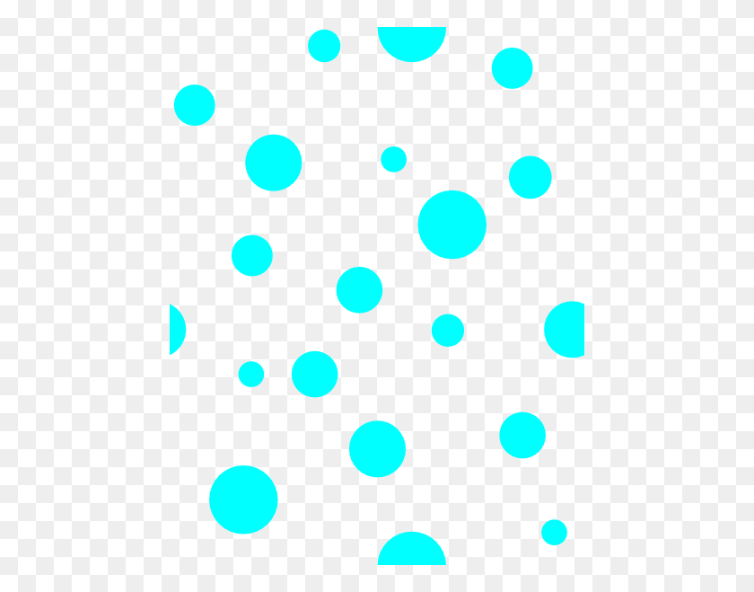 462x599 Light Blue Polka Dots Clip Art - Polka Dot Clipart