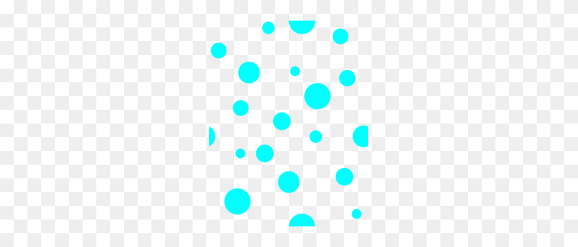 231x300 Light Blue Polka Dots Clip Art - Polka Dots PNG