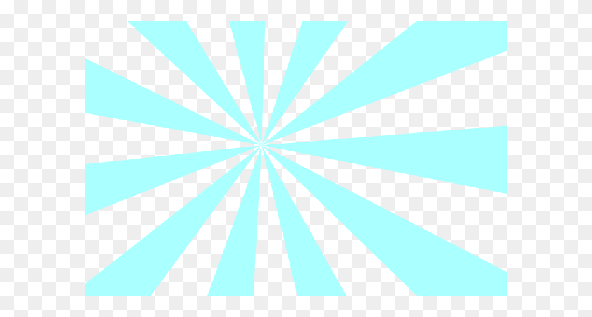 600x390 Light Blue Rays Clip Art - Rays Of Light PNG