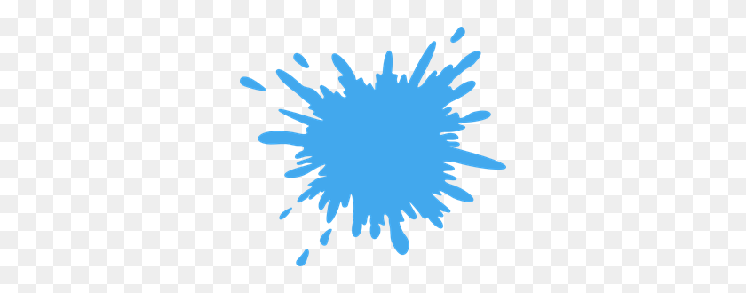 300x270 Light Blue Splash Png, Clip Art For Web - Blue Splash PNG