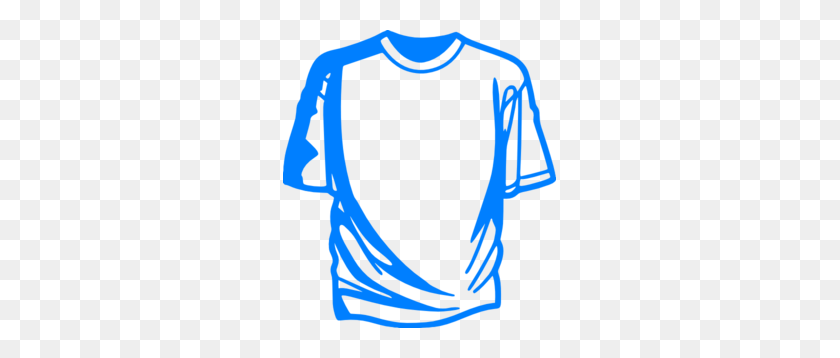 273x298 Light Blue T Shirt Clip Art - Shirt Clipart