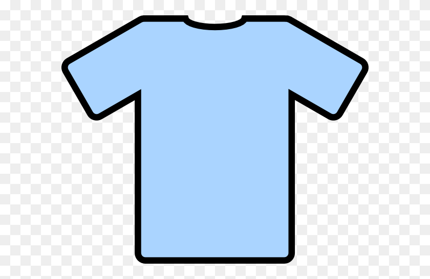 600x486 Imágenes Prediseñadas De Camiseta Azul Claro - T Shirt Clipart