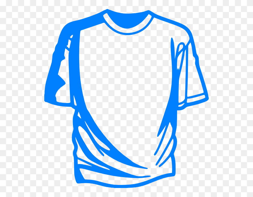 546x596 Light Blue T Shirt Clip Arts Download - T Shirt Clipart PNG