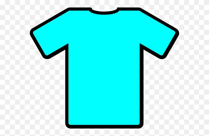 600x486 Light Blue Tshirt Clip Arts Download - Green Shirt Clipart