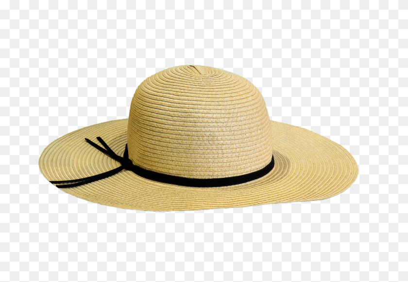 1280x858 Light Brown Woven Hat Transparent Png - Fedora PNG