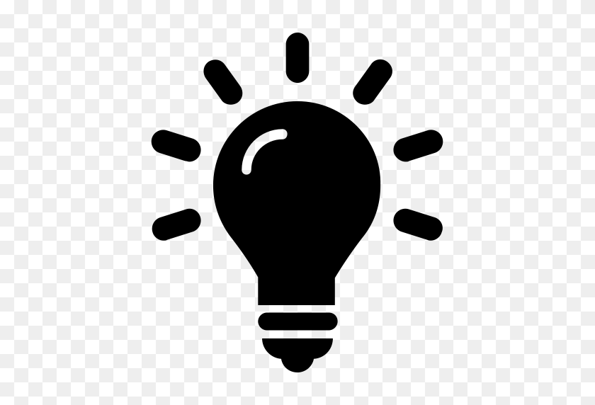 512x512 Light Bulb, Bulb Light, Idea Icon With Png And Vector Format - Idea Icon PNG