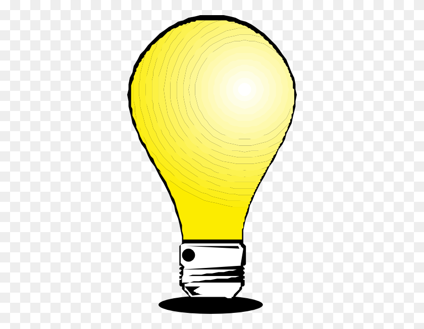 336x592 Light Bulb Clip Art - Light Bulb Clipart PNG