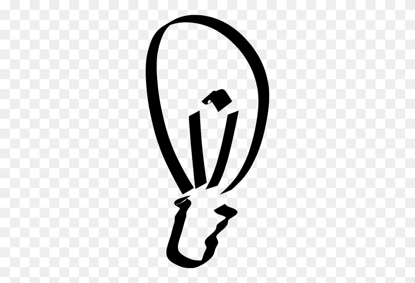 256x512 Light Bulb Clip Art Clipart - Light Bulb Clipart Black And White