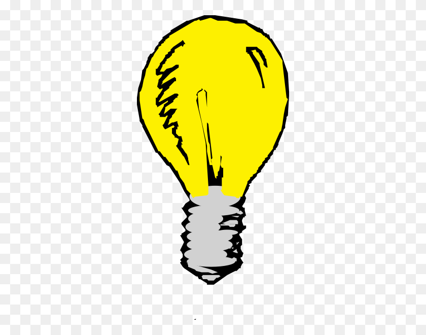 300x600 Light Bulb Clipart Png For Web - Light Bulb Clipart PNG