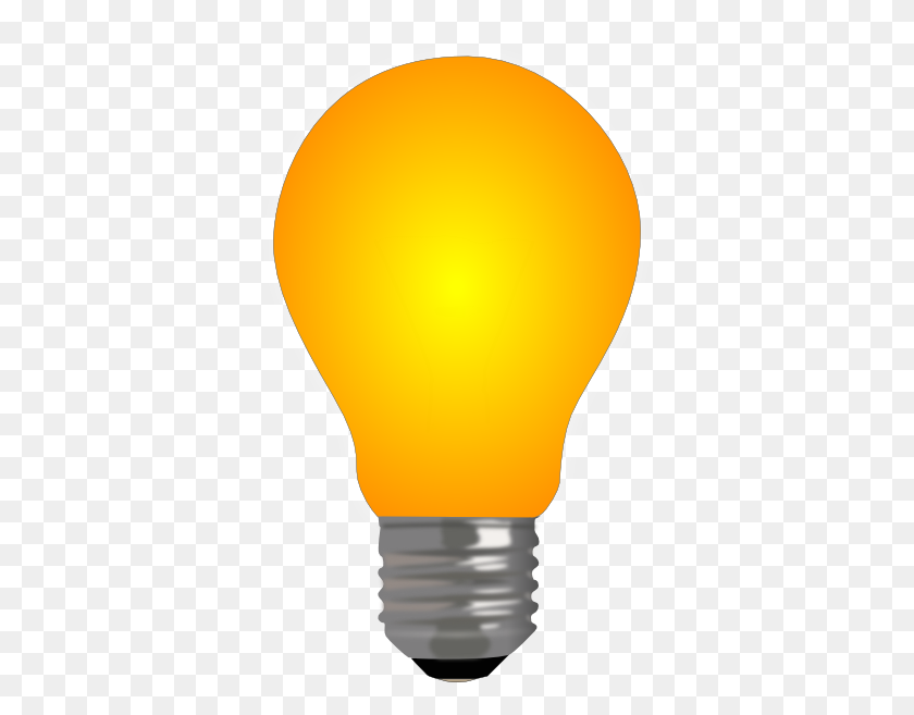 378x597 Light Bulb Free Download Transparent - Yellow Light PNG