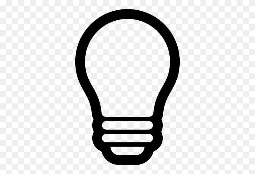 512x512 Light Bulb Icon - Light Bulb Icon PNG