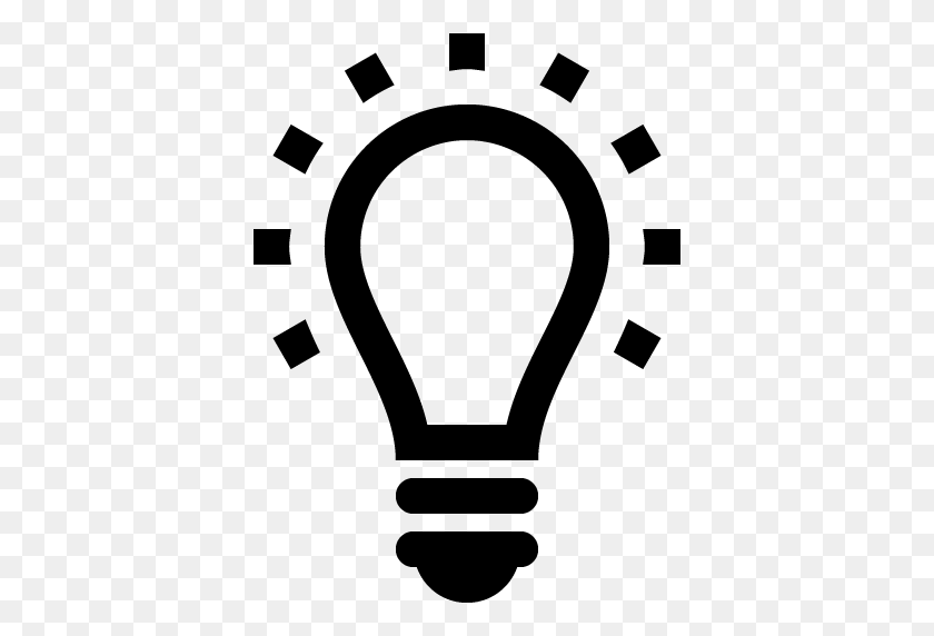 512x512 Light Bulb Idea Icon - Lightbulb Idea Clipart