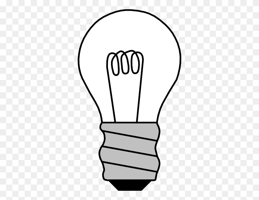 336x590 Light Bulb Off Png Clip Arts For Web - Light Bulb Clipart PNG