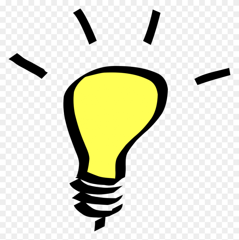 896x900 Light Bulb Png - Light PNG