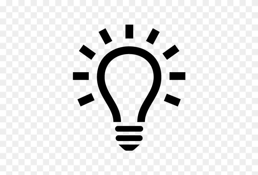 512x512 Light Bulb Png Images - Light Bulb Icon PNG