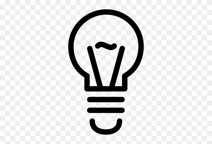 512x512 Light Bulb Png Images - Lightbulb Clipart