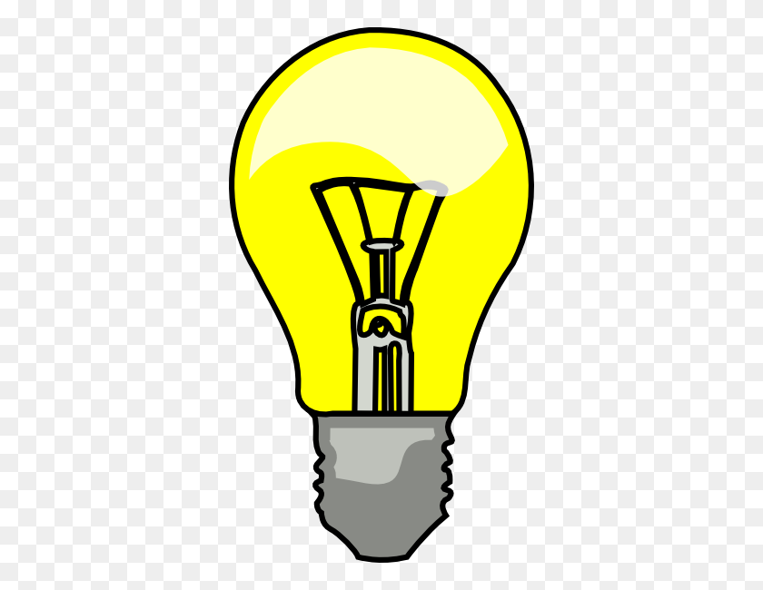 336x590 Light Bulb Token Clip Art - Token Clipart
