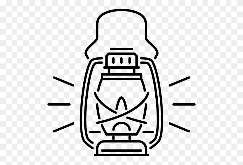 512x512 Light Camping Computer Icons Clip Art - Camping Black And White Clipart