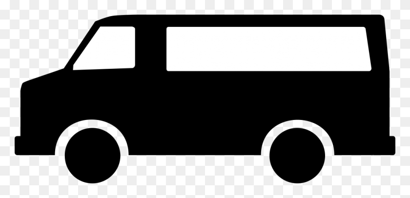 1024x455 Light Commercial Van Symbol - White Van Clipart