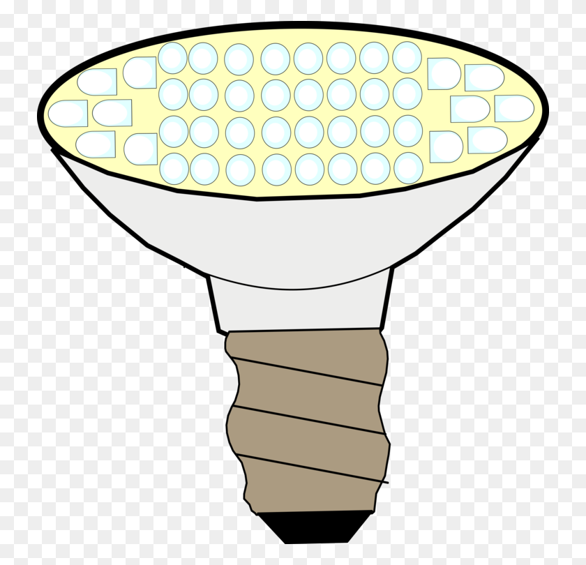 734x750 Light Emitting Diode Led Lamp Incandescent Light Bulb Lighting - Light Bulb Clip Art Free